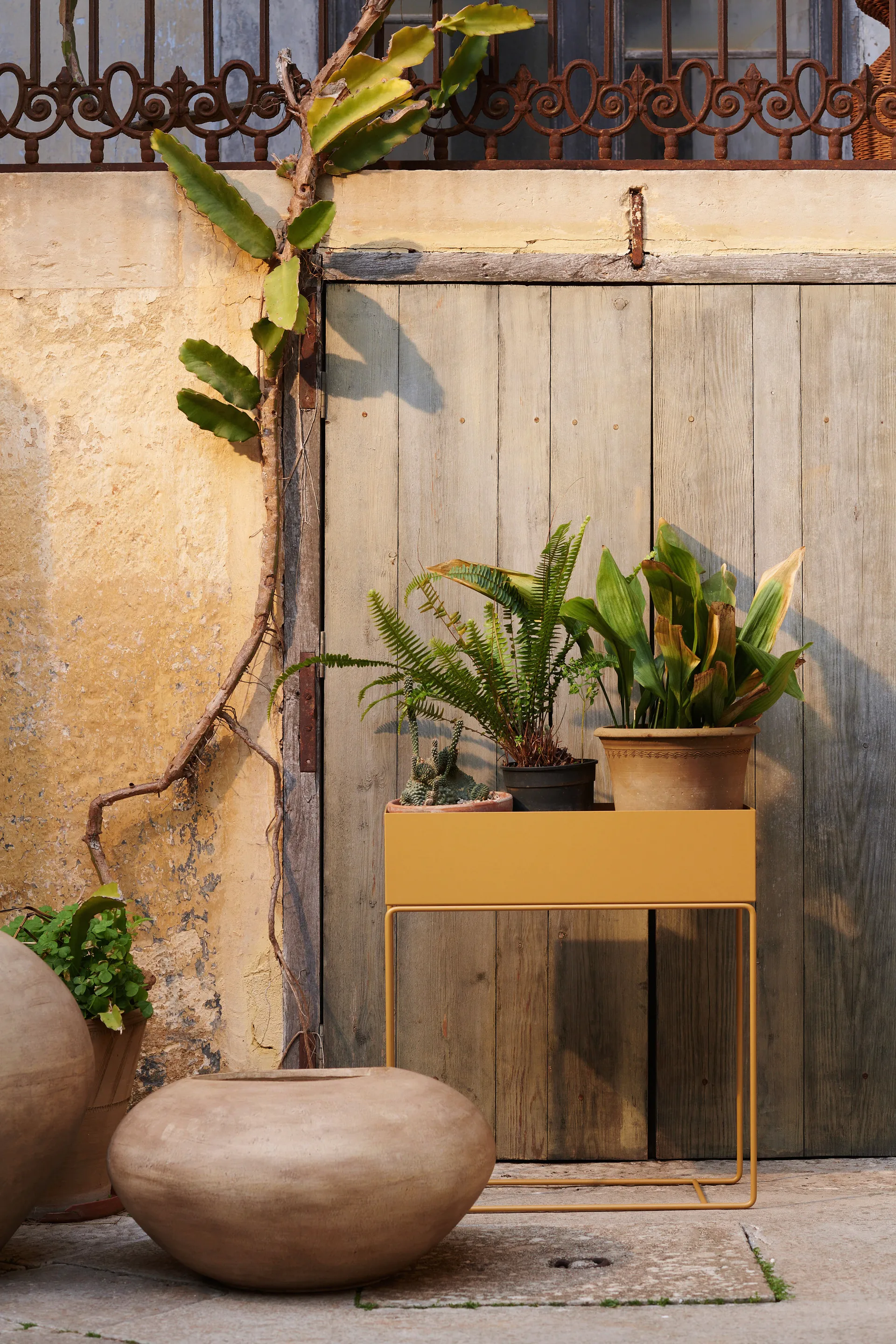 ferm LIVING plant box, Straw Ferm Living