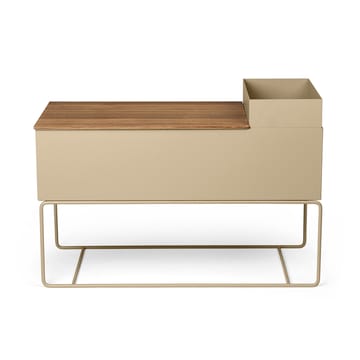 Ferm Living plant box tray large 57,5 cm - smoked oak - Ferm Living