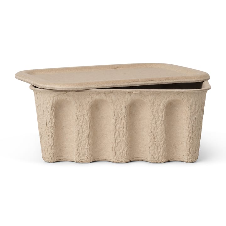 Ferm storage box paper small 2-pack - brown - Ferm LIVING