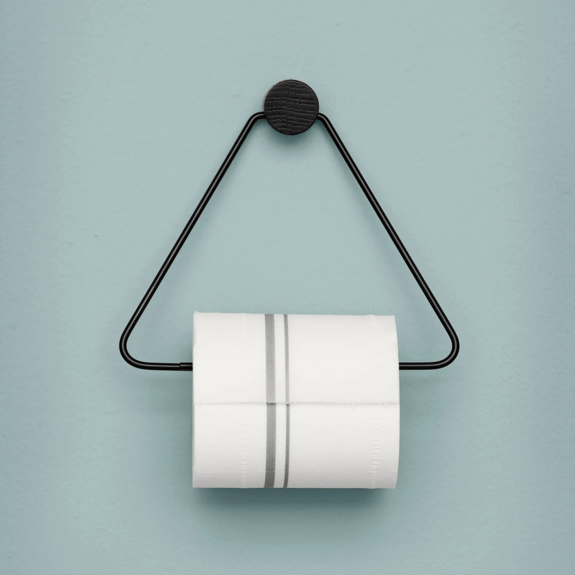 Ferm toilet paper holder black, black Ferm Living