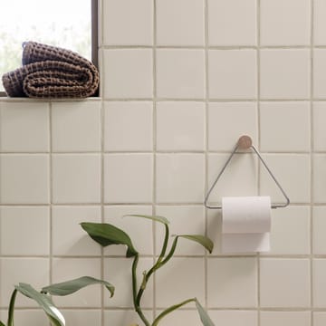 Ferm toilet paper holder black - chrome - ferm LIVING