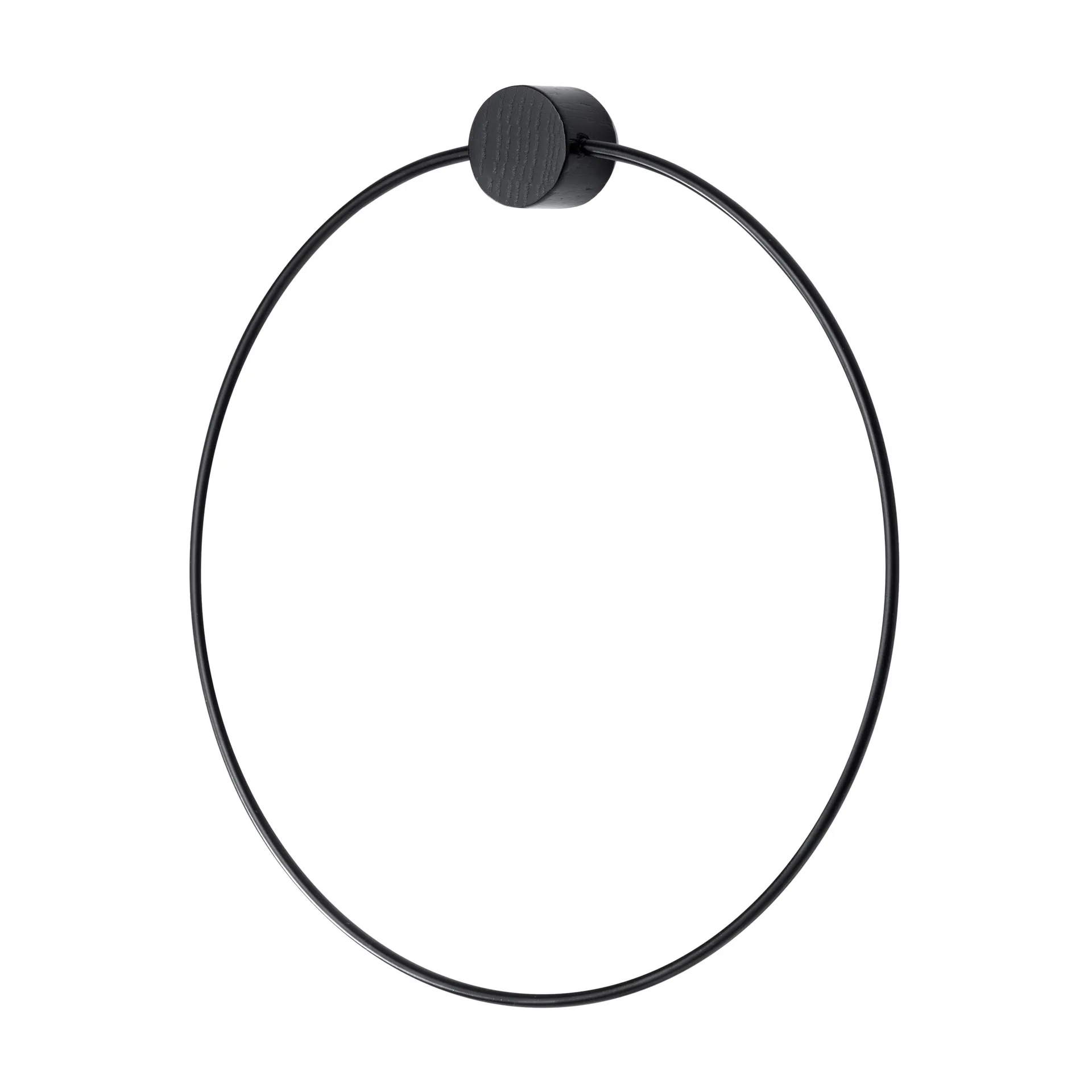 Ferm towel hanger black, black Ferm Living