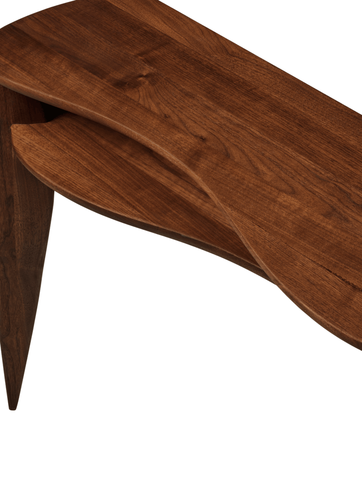 Feve console table 100x36x85 cm, Walnut Ferm Living