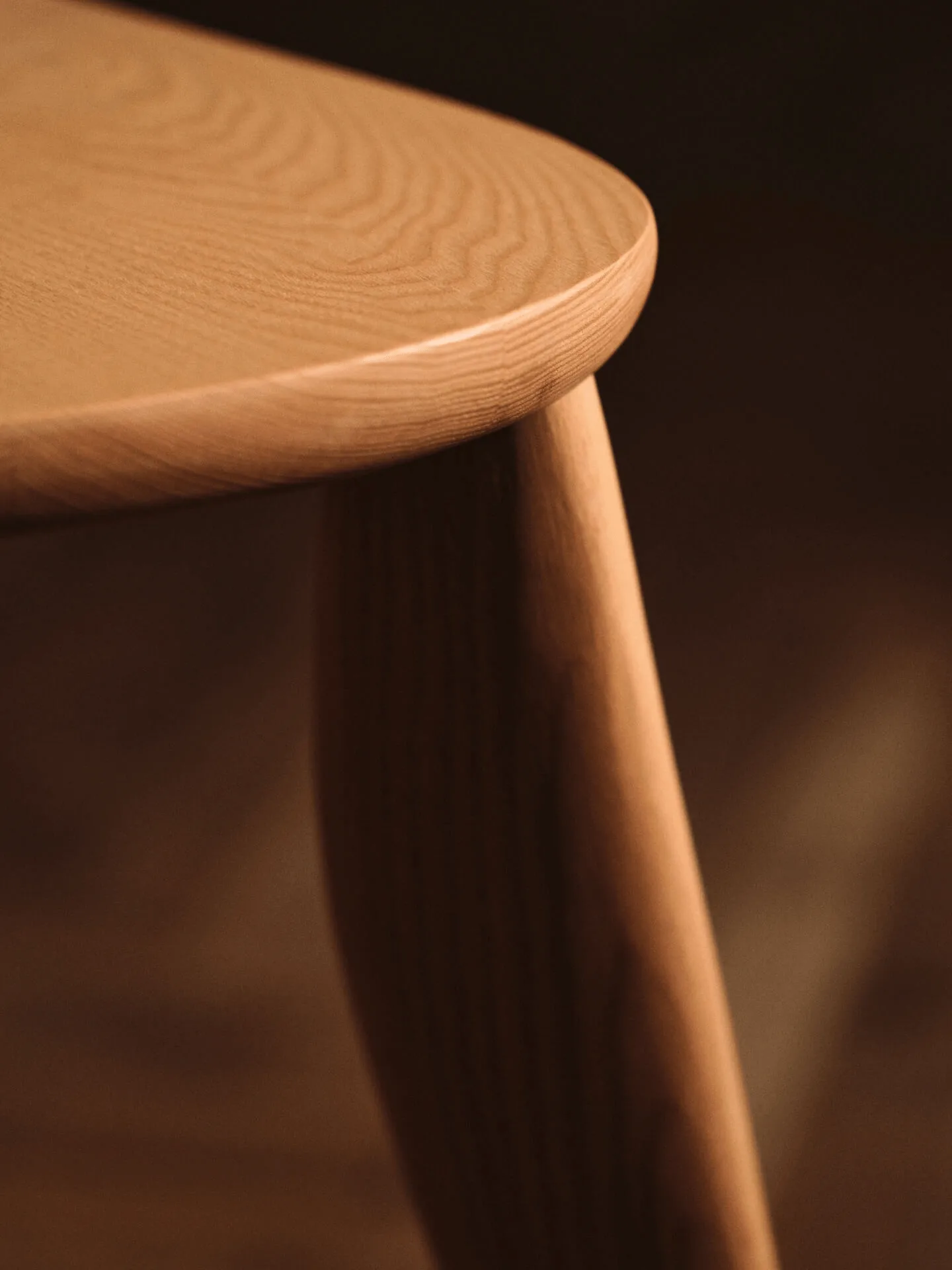 Feve desk 60x117 cm, Natural ash Ferm Living