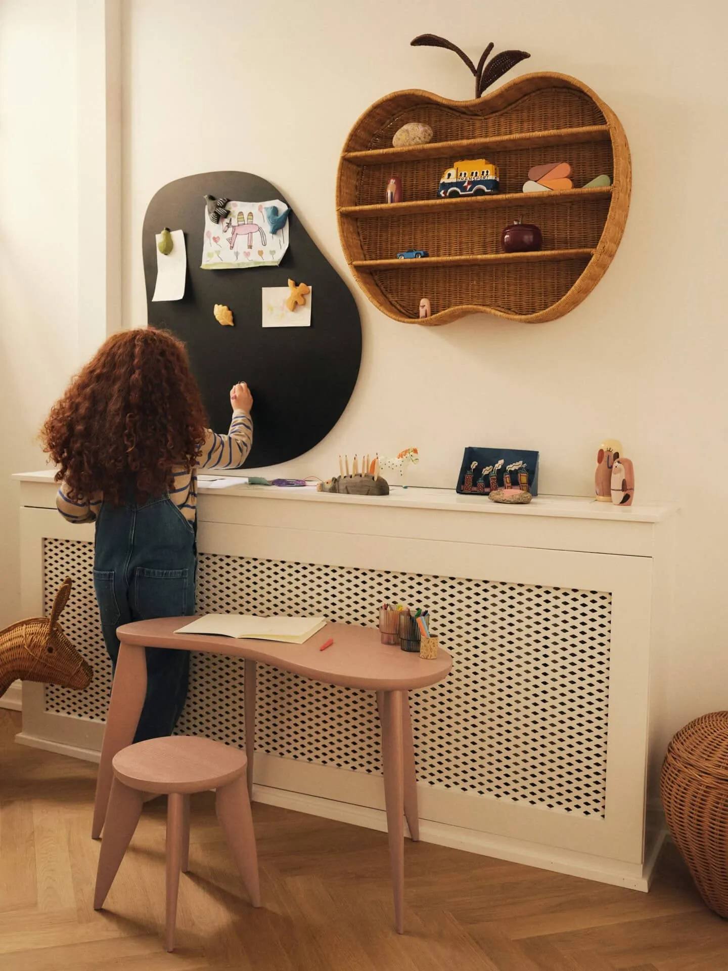 Feve kids writing table, Rose Ferm Living