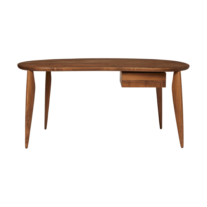 Feve table 160x86x73 cm - Walnut - Ferm Living