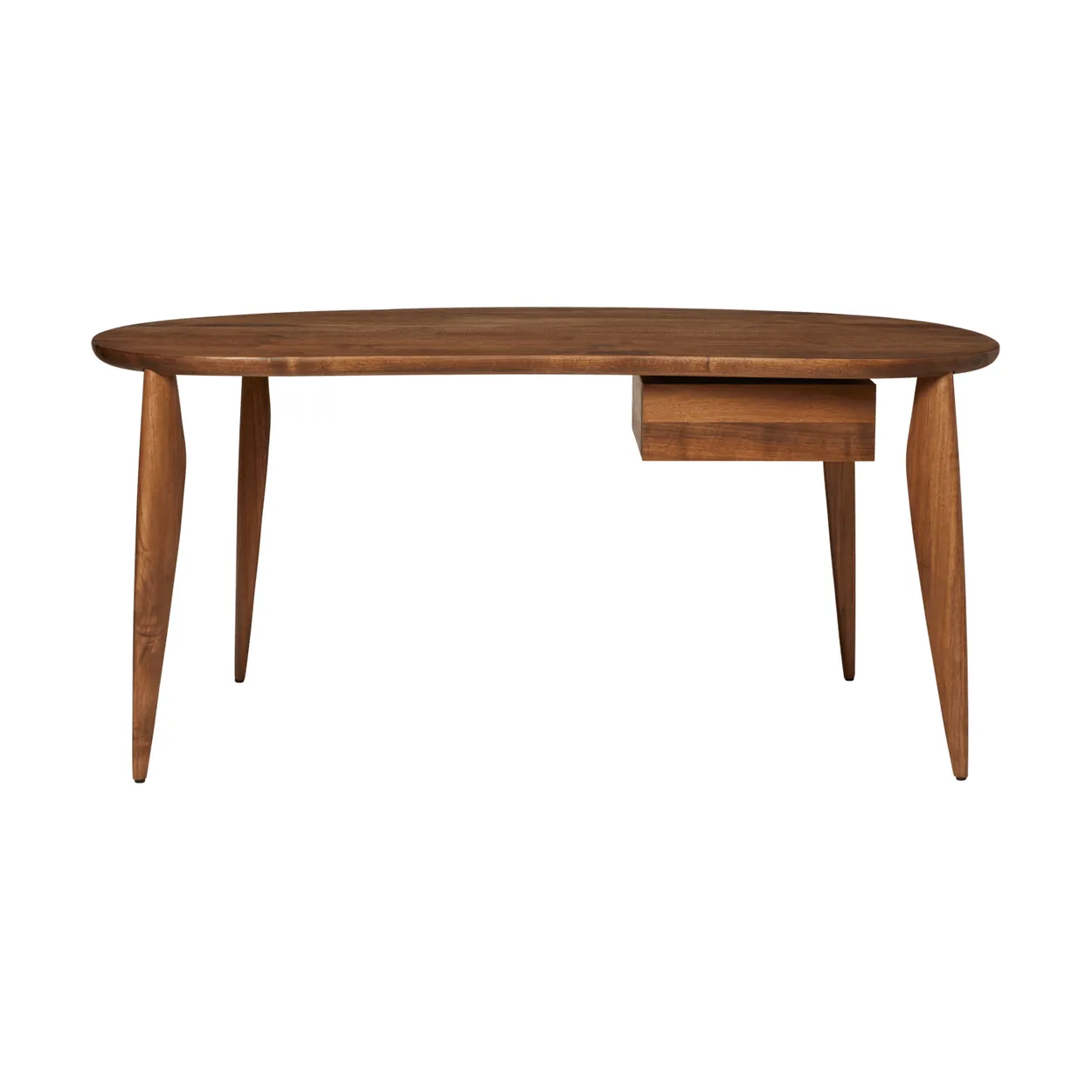 Ferm Living Feve table 160x86x73 cm Walnut | Scandinavian Design | Dining tables | Brown
