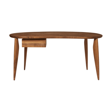 Feve table 160x86x73 cm - Walnut - Ferm Living