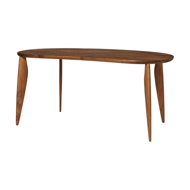 Feve table 160x86x73 cm, Walnut Ferm Living