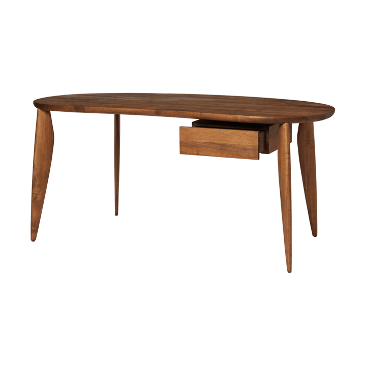 Feve table 160x86x73 cm, Walnut Ferm Living