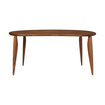 Feve table 160x86x73 cm - Walnut - Ferm Living