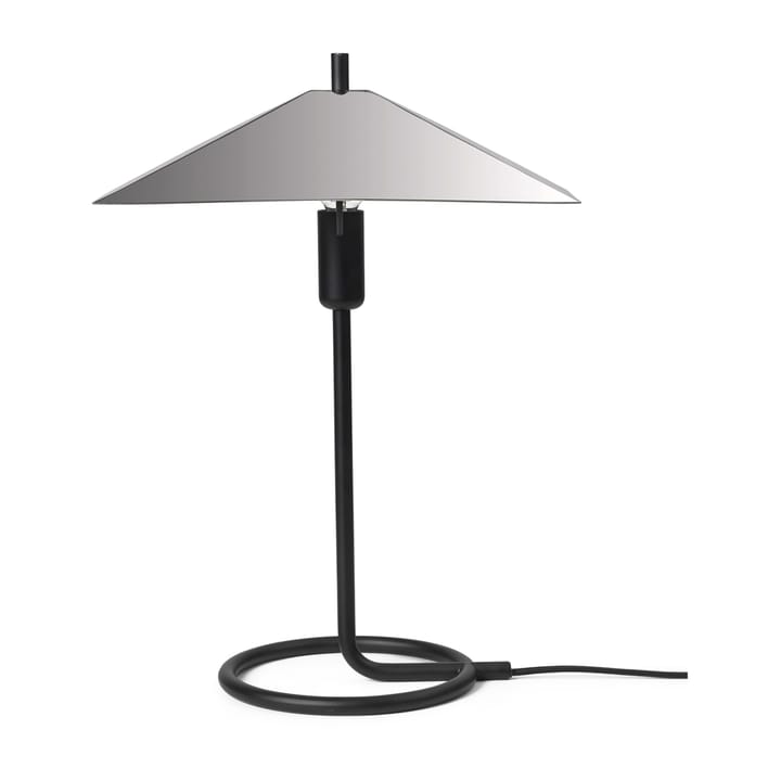Filo square table lamp - Black-mirror polished - Ferm LIVING