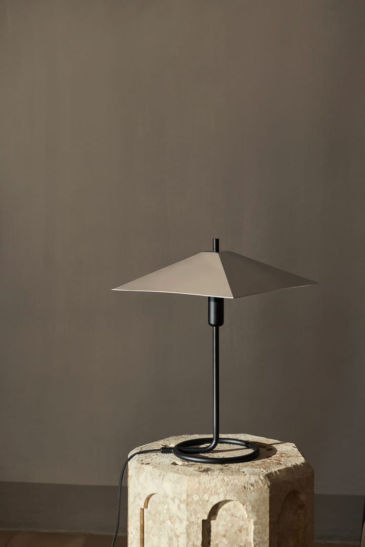 Filo square table lamp, Black-mirror polished Ferm Living
