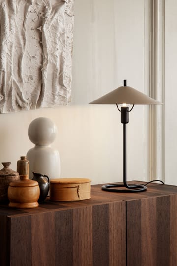 Filo table lamp - Black-cashmere - ferm LIVING