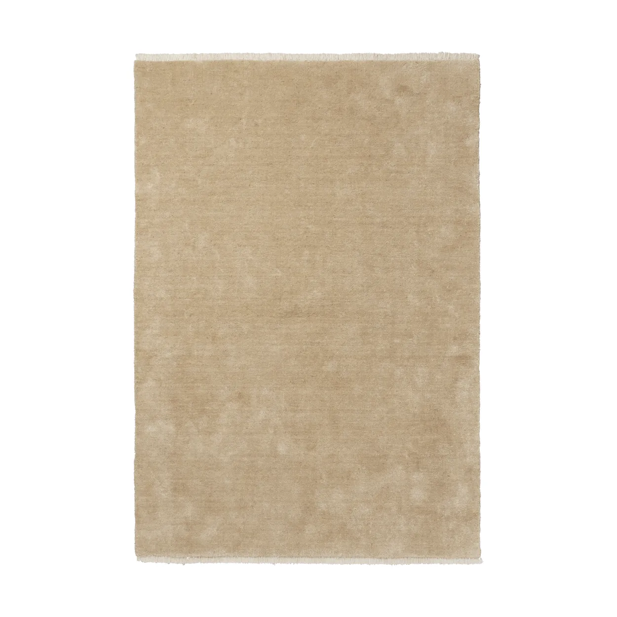 Ferm Living Firth jute mat Off-white, 140x200 cm | Scandinavian Design | Fringe & Deep pile rugs | Beige
