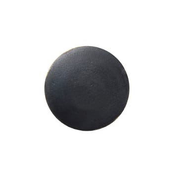 Flat Circle knob black-brass - Ø4 cm - Ferm Living