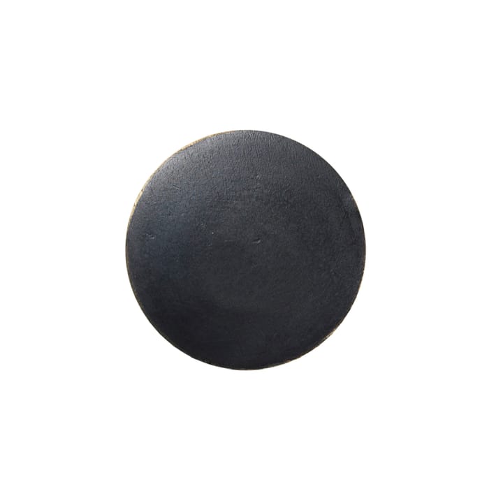 Flat Circle knob black-brass, Ø4 cm Ferm Living