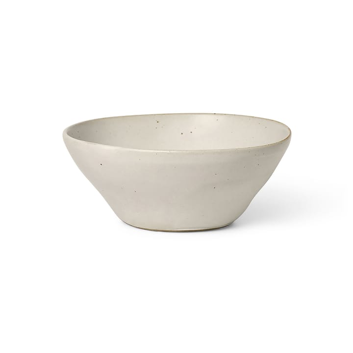 Flow bowl 14.5 cm - Off-white speckle - ferm LIVING