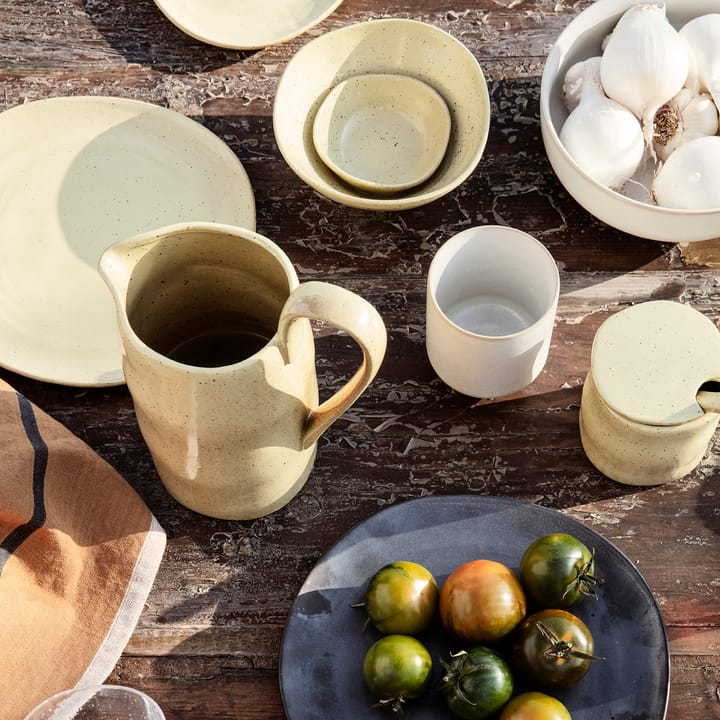 Flow bowl 14.5 cm, yellow-speckled Ferm Living
