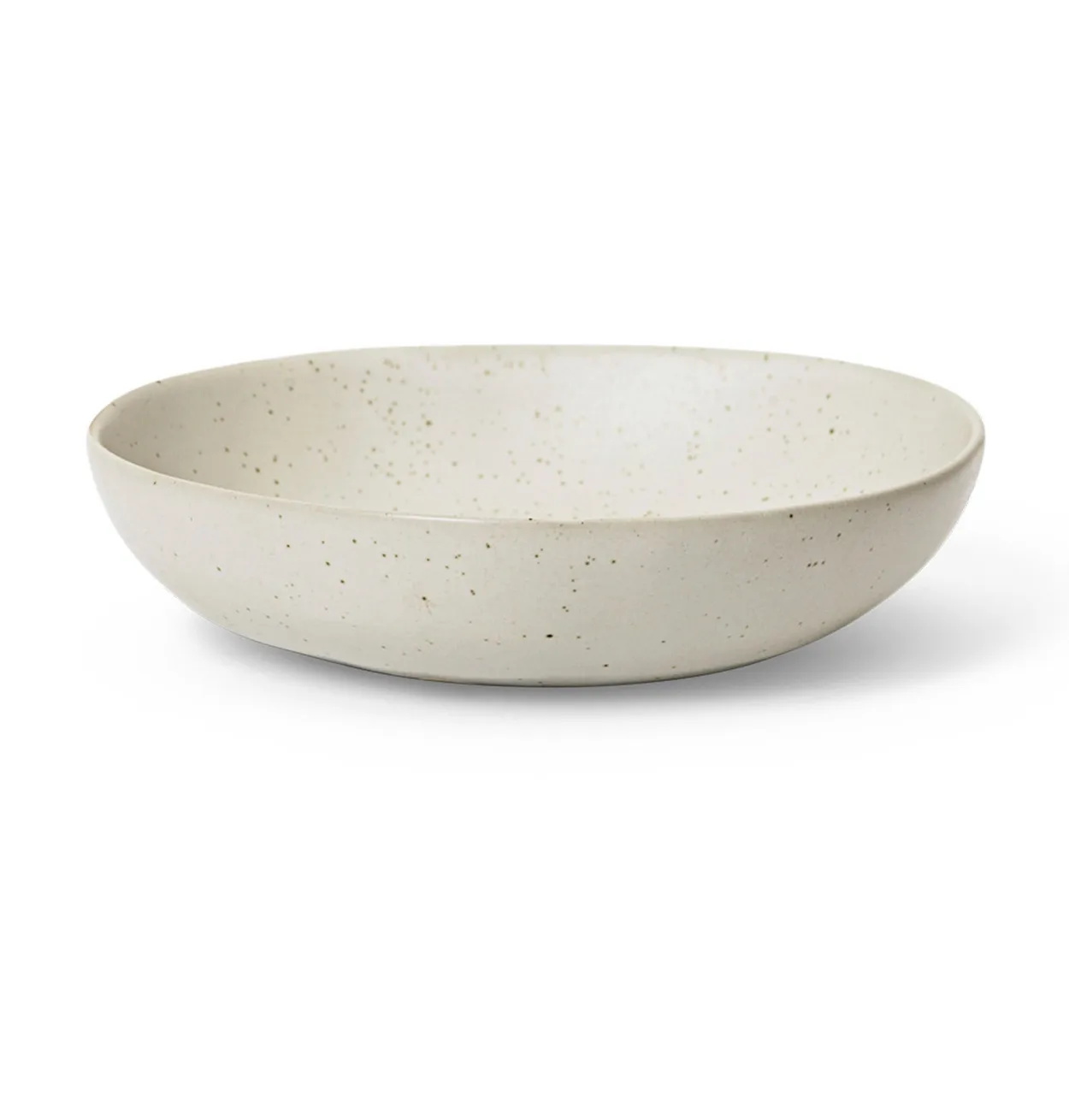 Ferm Living Flow bowl large o19.5 cm Off-white speckle