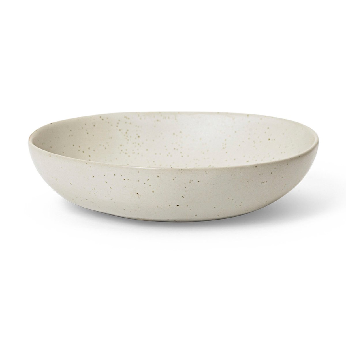 Ferm Living Flow bowl large o19.5 cm Off-white speckle
