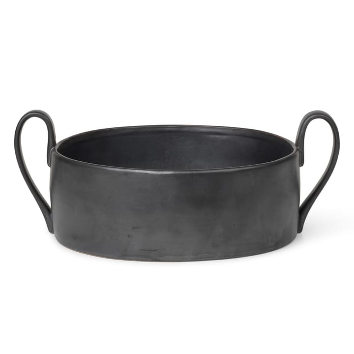 Flow Centrepiece bowl - black - Ferm Living
