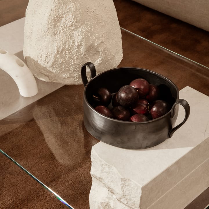 Flow Centrepiece bowl, black Ferm Living