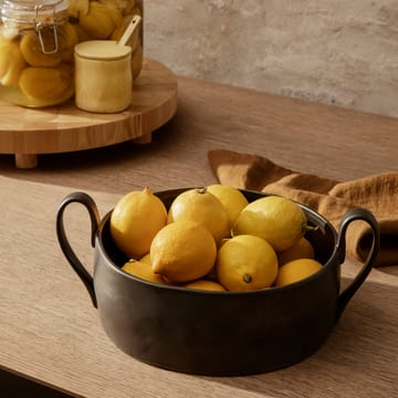 Flow Centrepiece bowl - black - Ferm Living