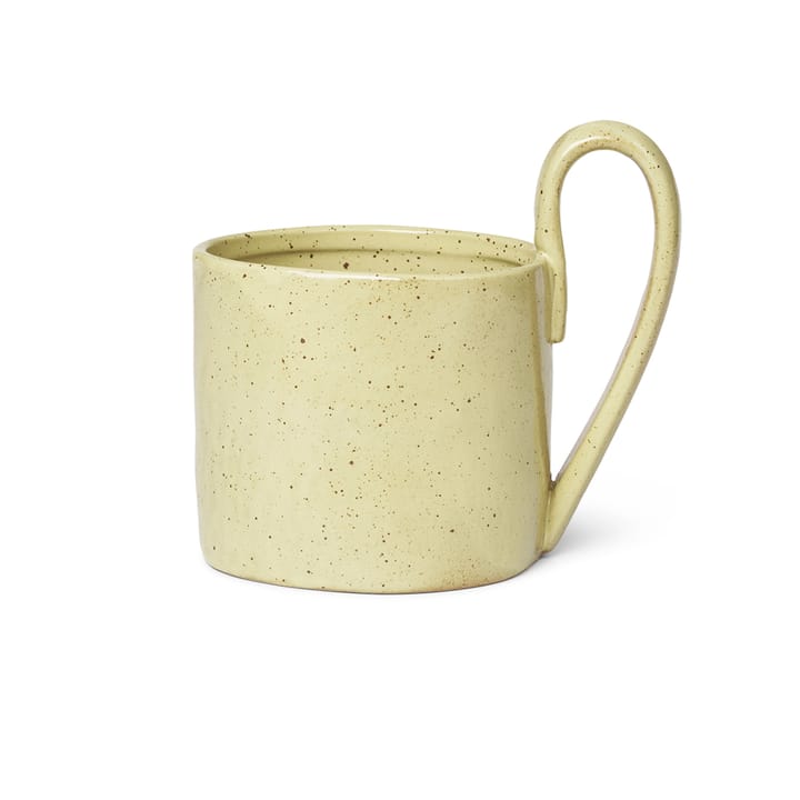 Flow mug 36 cl - yellow-speckled - ferm LIVING
