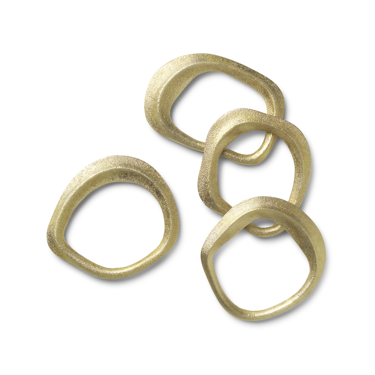 Flow napkin ring 4-pack from Ferm LIVING - NordicNest.com