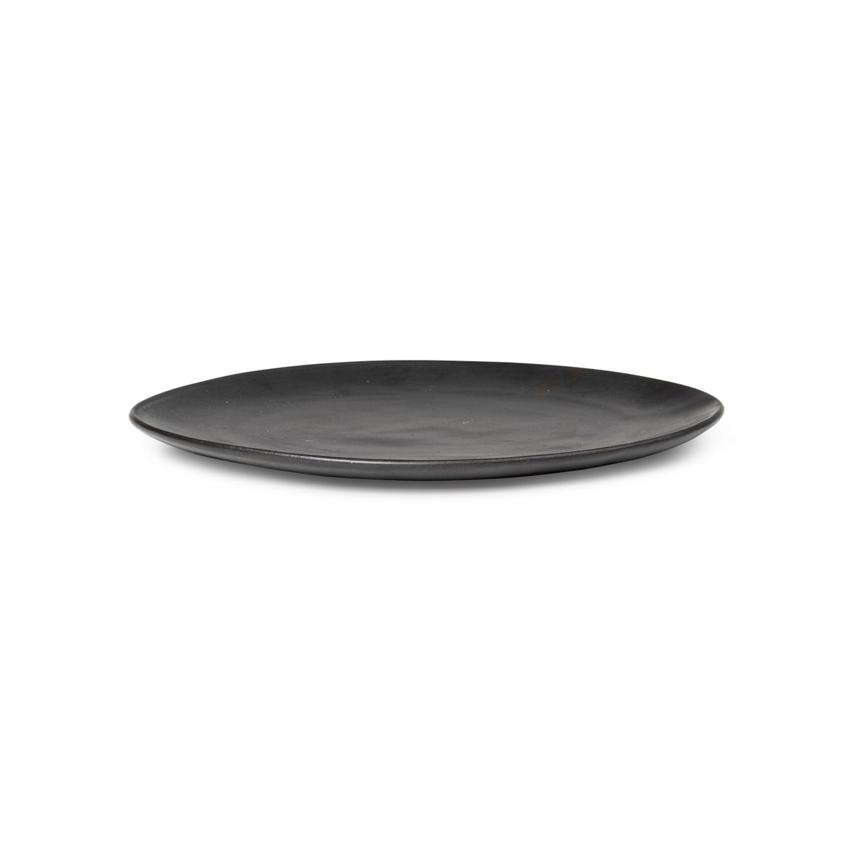 Ferm Living Flow plate 22 cm black