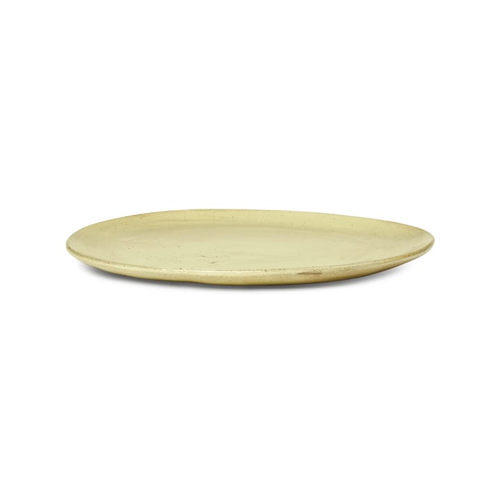 Flow plate 22 cm - yellow-speckled - ferm LIVING