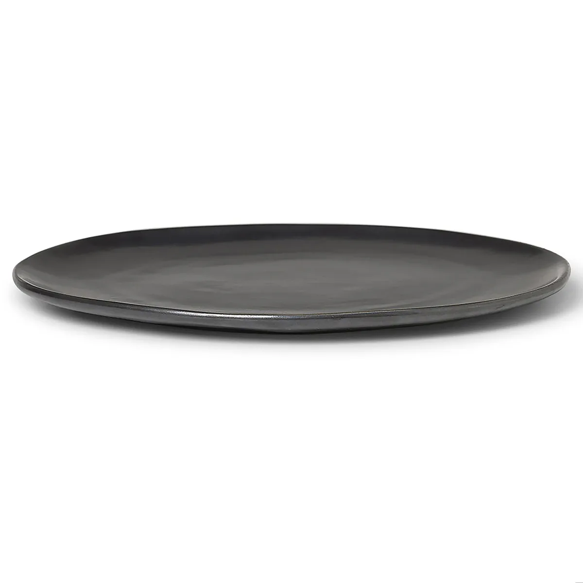 Ferm Living Flow plate 27 cm Black