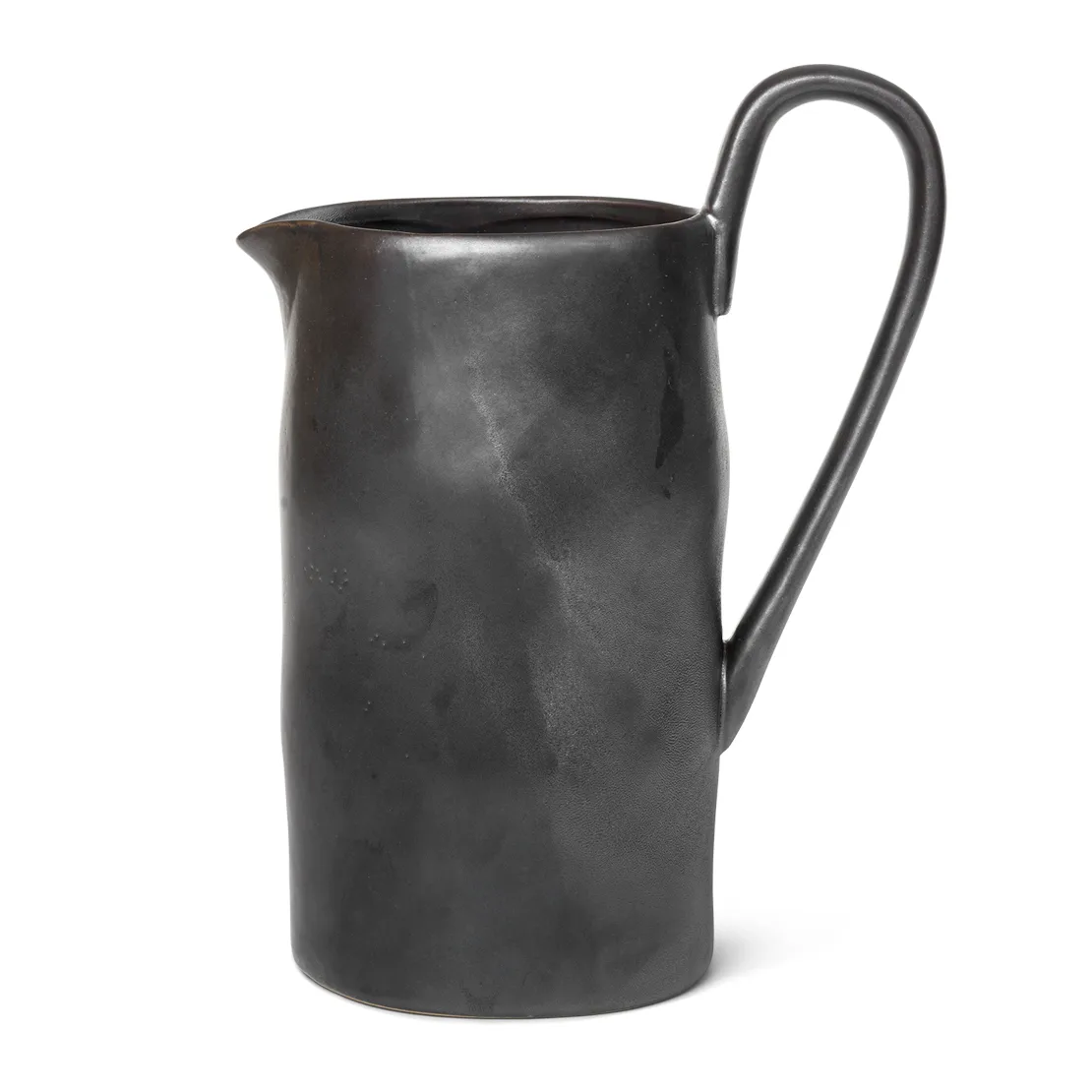 Ferm Living Flow pot 1 L black | Scandinavian Design | Water jugs and carafes | Black