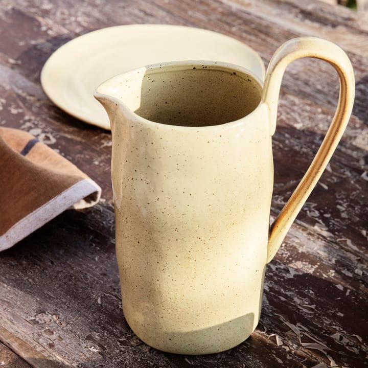 Flow pot 1 L - yellow-speckled - Ferm LIVING