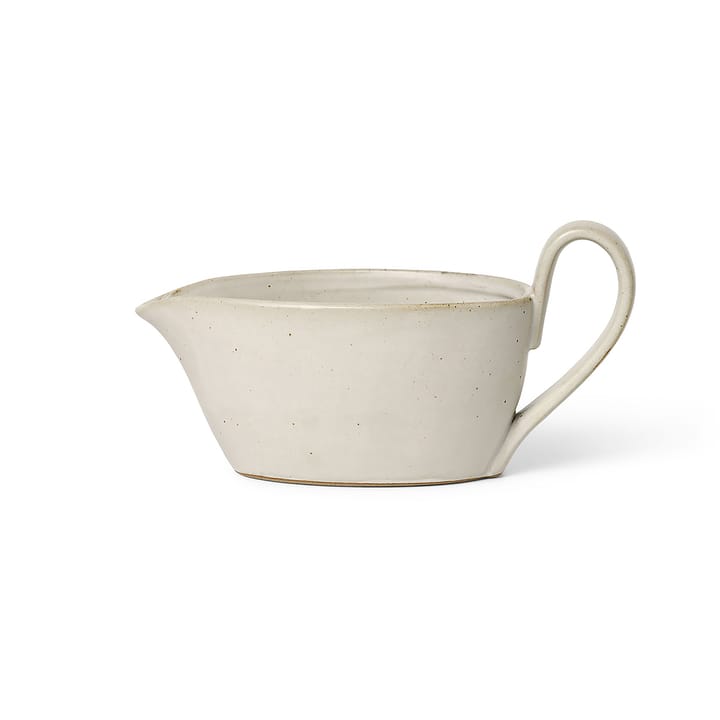 Flow sauce pot 30 cl - Off-white speckle - ferm LIVING