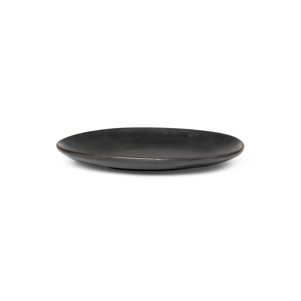 Ferm Living Flow small plate 15 cm black | Scandinavian Design | Small plates & side plates | Black