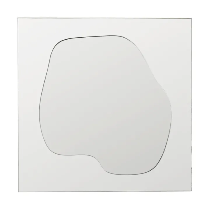 Folia mirror - Silver, 45 cm - Ferm Living