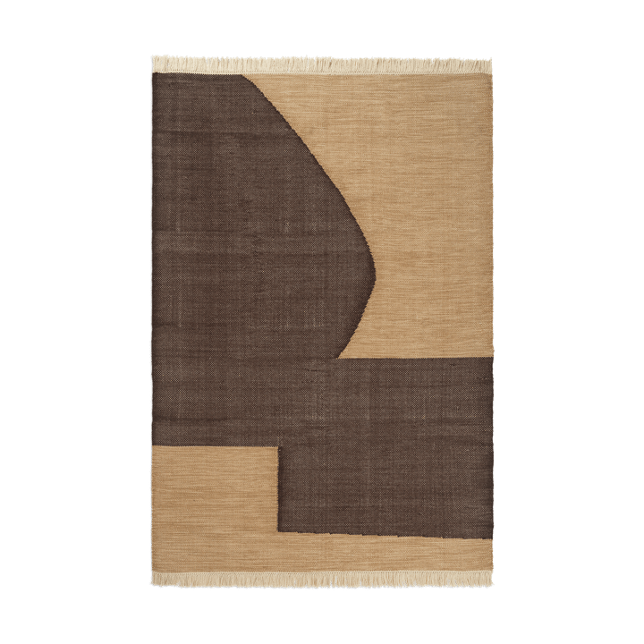 Forene carpet - Tan-Chocolate, 140x200 cm - Ferm LIVING