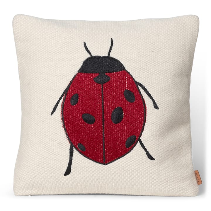 Forest embroidered cushion 40x40 cm, Ladybird Ferm Living