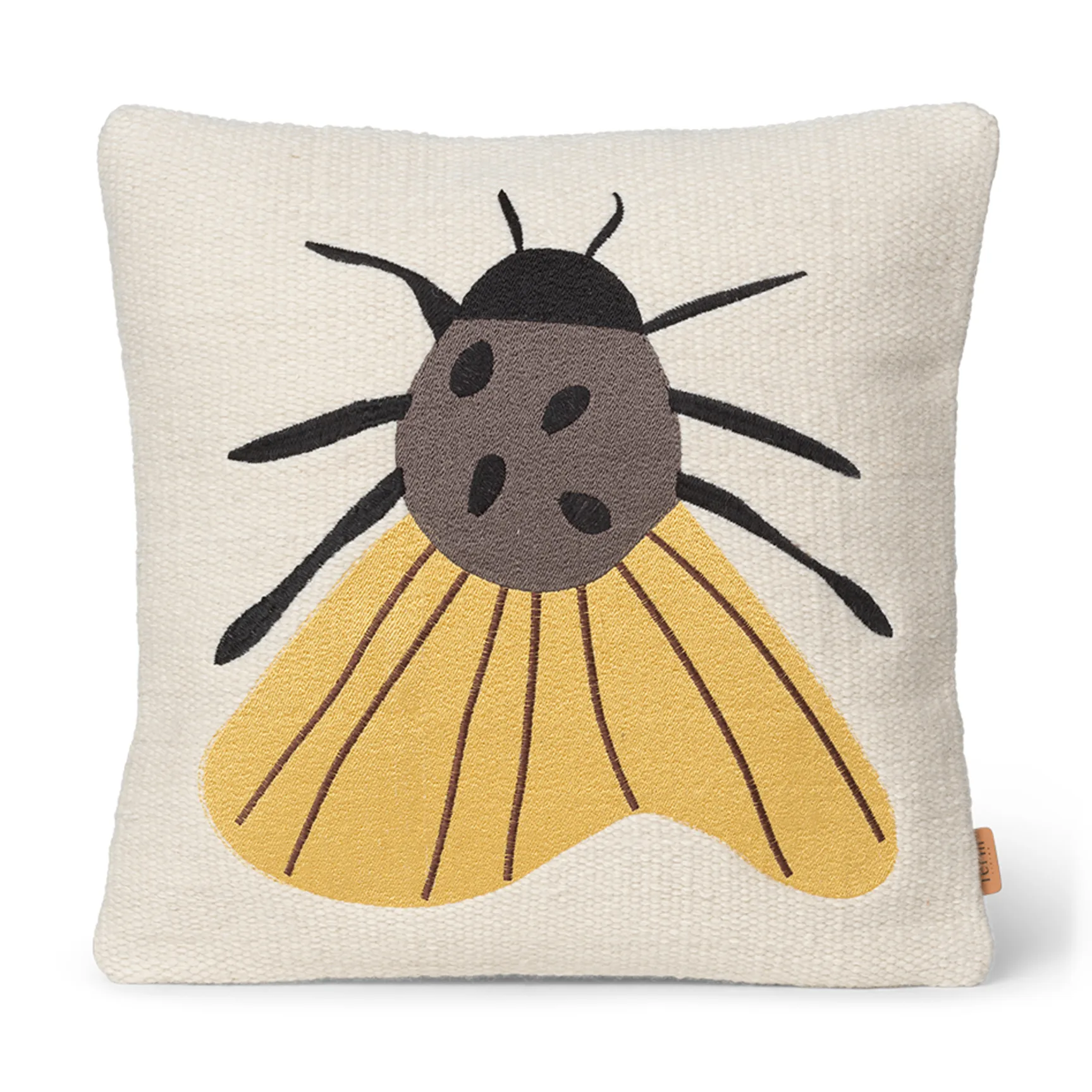 Forest embroidered cushion 40x40 cm, Moth Ferm Living