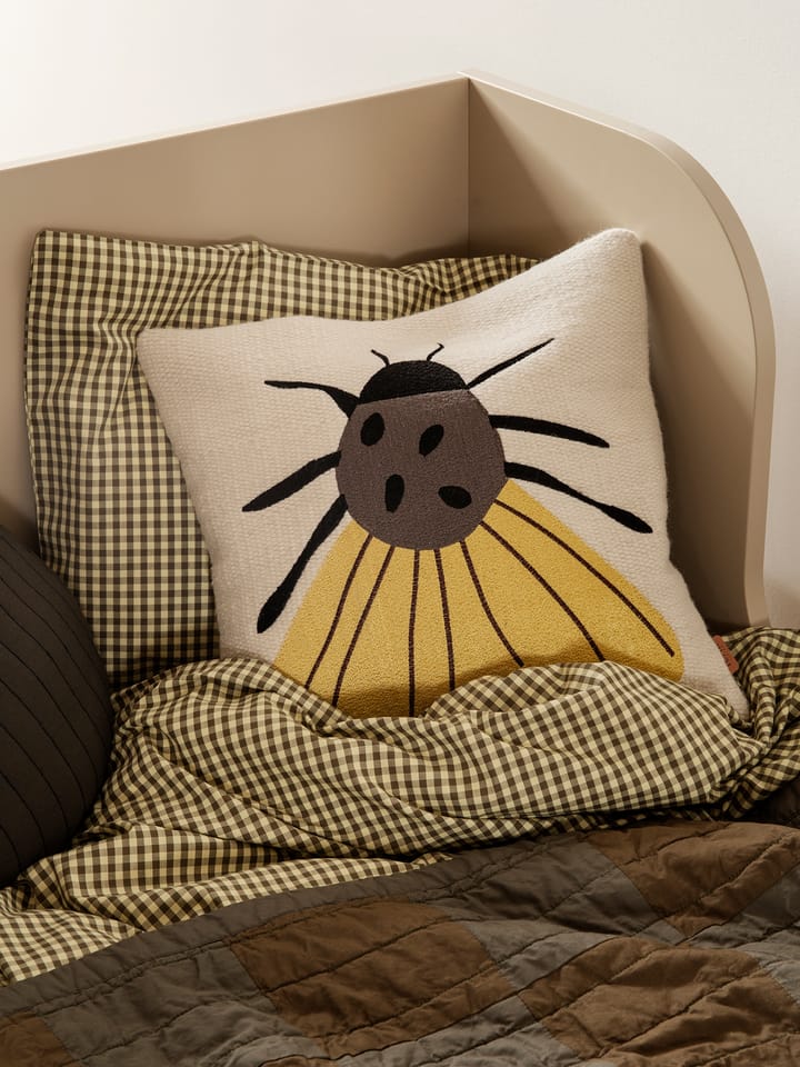Forest embroidered cushion 40x40 cm, Moth Ferm Living