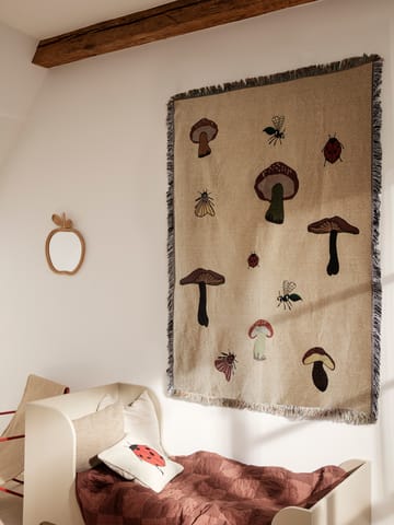 Forest tapestry throw 120x170 cm - Sand - ferm LIVING