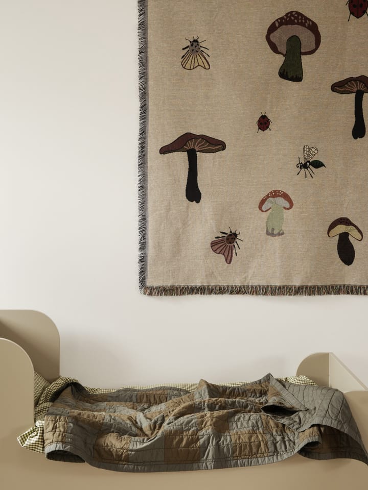 Forest tapestry throw 120x170 cm - Sand - ferm LIVING