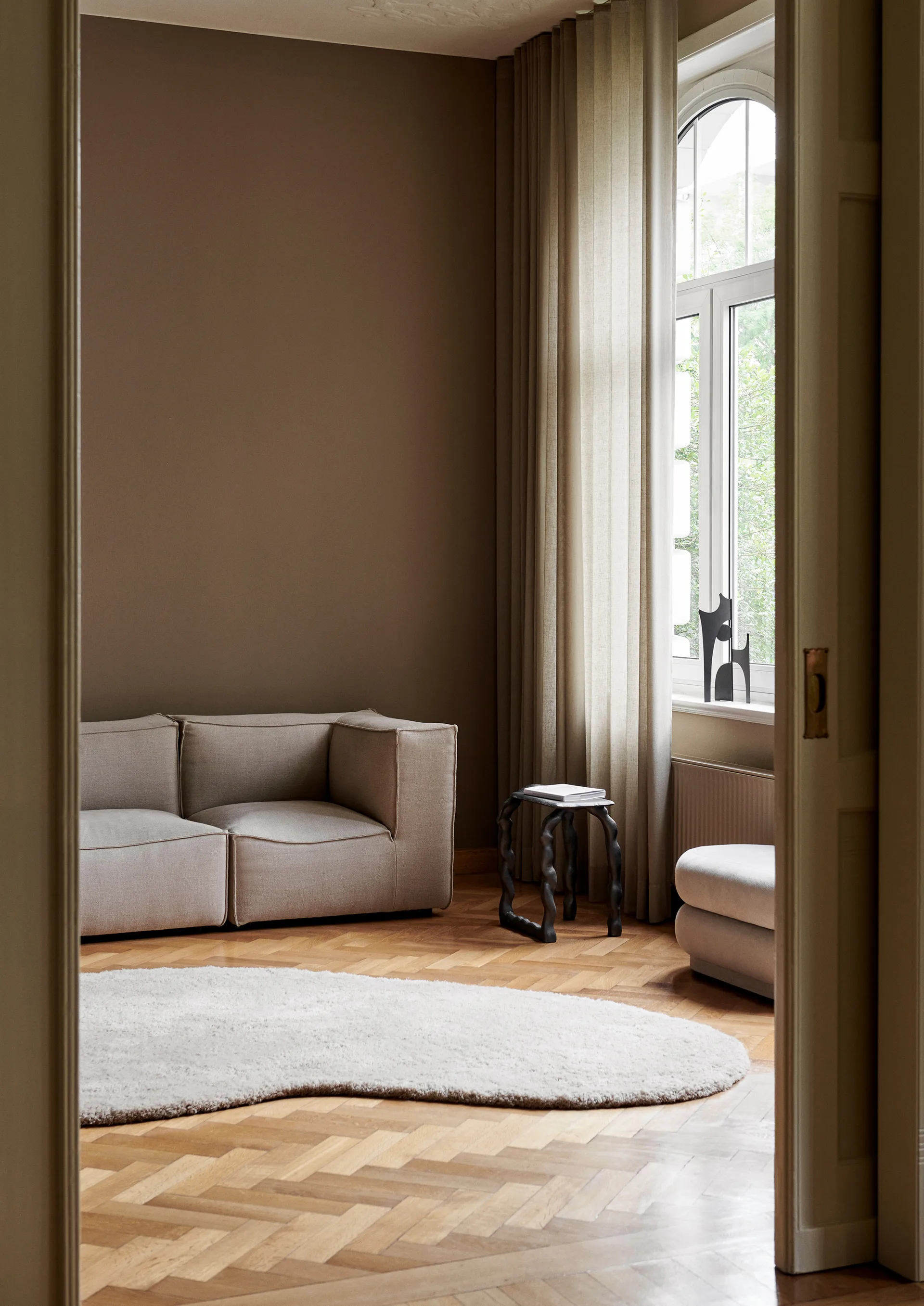 Forma wool carpet 175x250 cm, Off-white Ferm Living