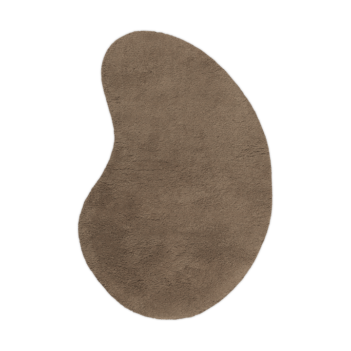 Forma wool rug 103x155 cm - Ash Brown - ferm LIVING