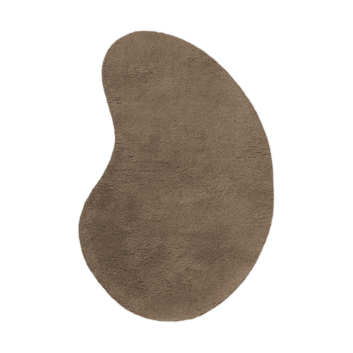 Forma wool rug 103x155 cm - Ash Brown - Ferm LIVING