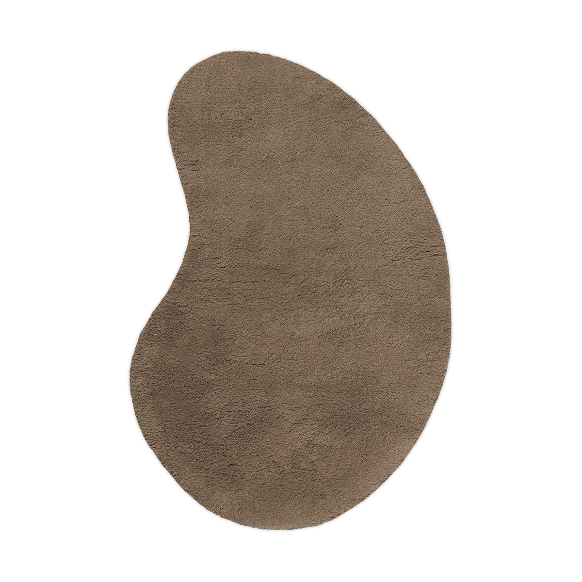 Ferm Living Forma wool rug 103x155 cm Ash Brown | Scandinavian Design | Wool rugs | Beige