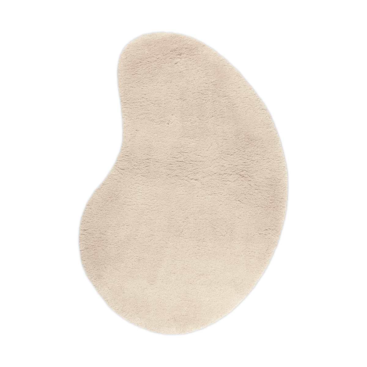 Ferm Living Forma wool rug 103x155 cm Off-white | Scandinavian Design | Wool rugs | White