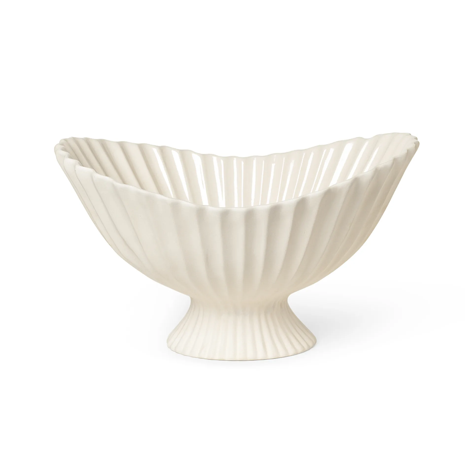 Fountain Centre piece 41x30,5x24 cm, Off white Ferm Living